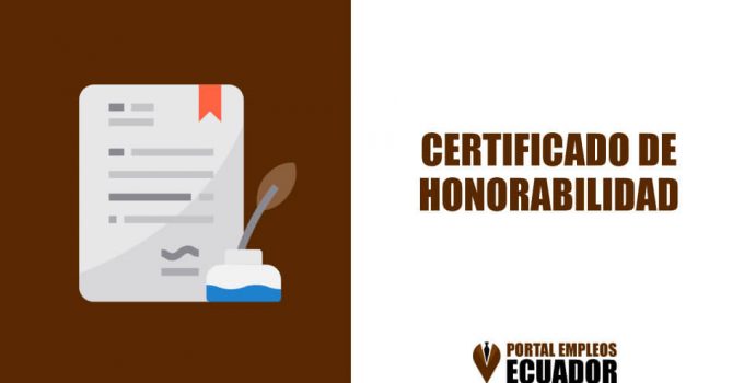 Modelo de Certificado de Honorabilidad (Word)